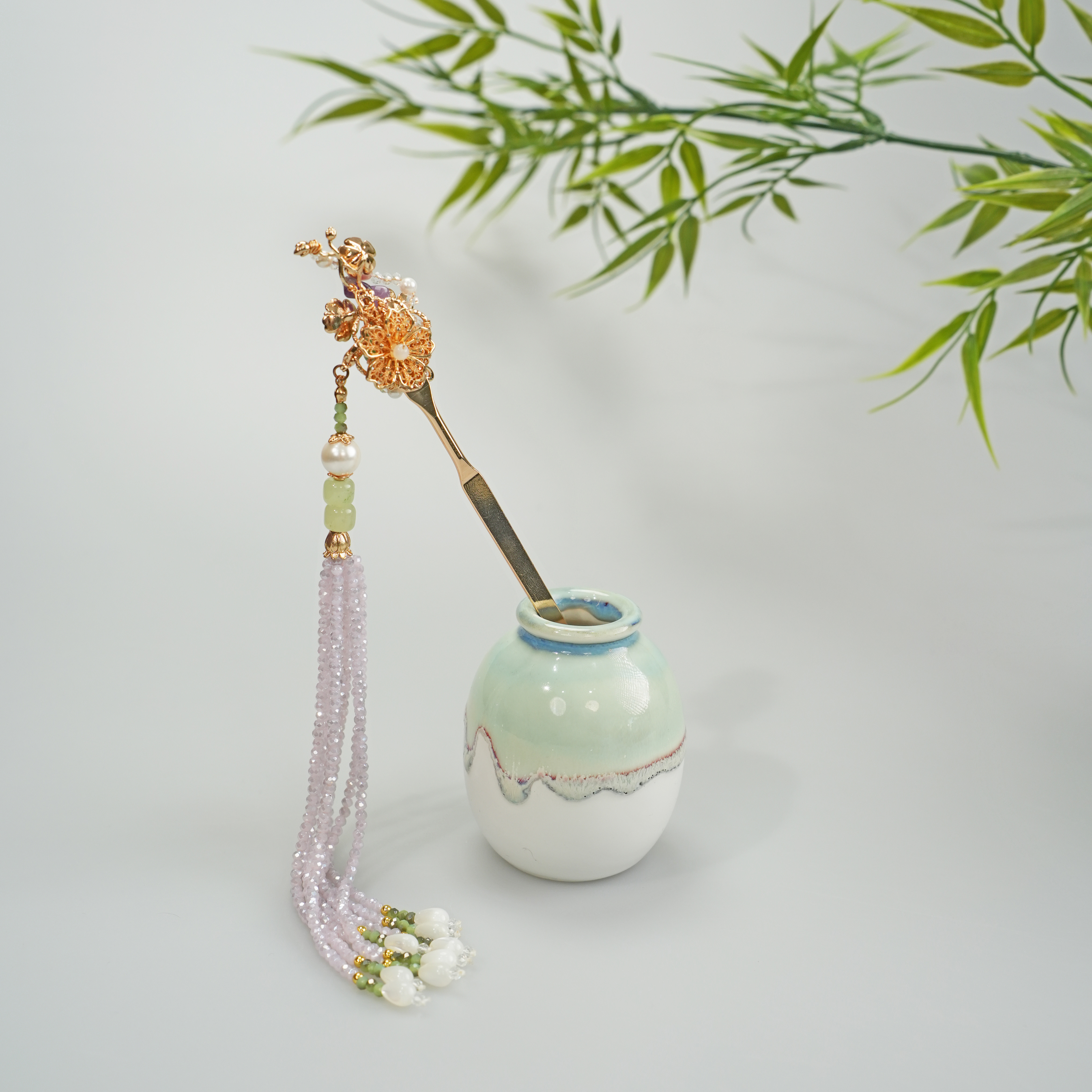 [紫雾]古悦倾城古风汉服发饰