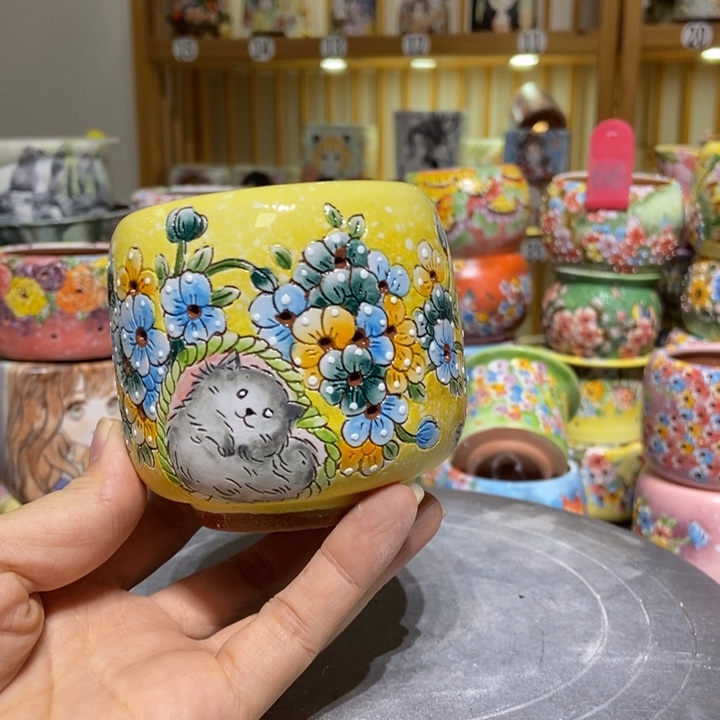 景德镇艺术手绘作品