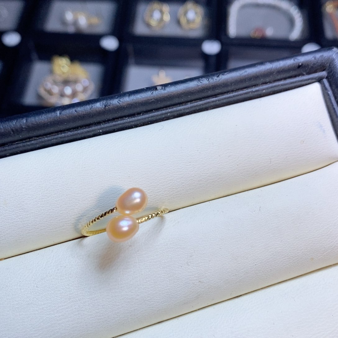 【闪购商品】淡水珍珠戒指19未镶嵌