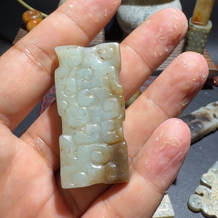 手链未镶嵌和田玉（糖玉）