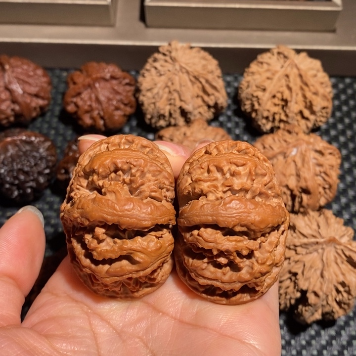 把件文玩核桃牛****肘文玩4