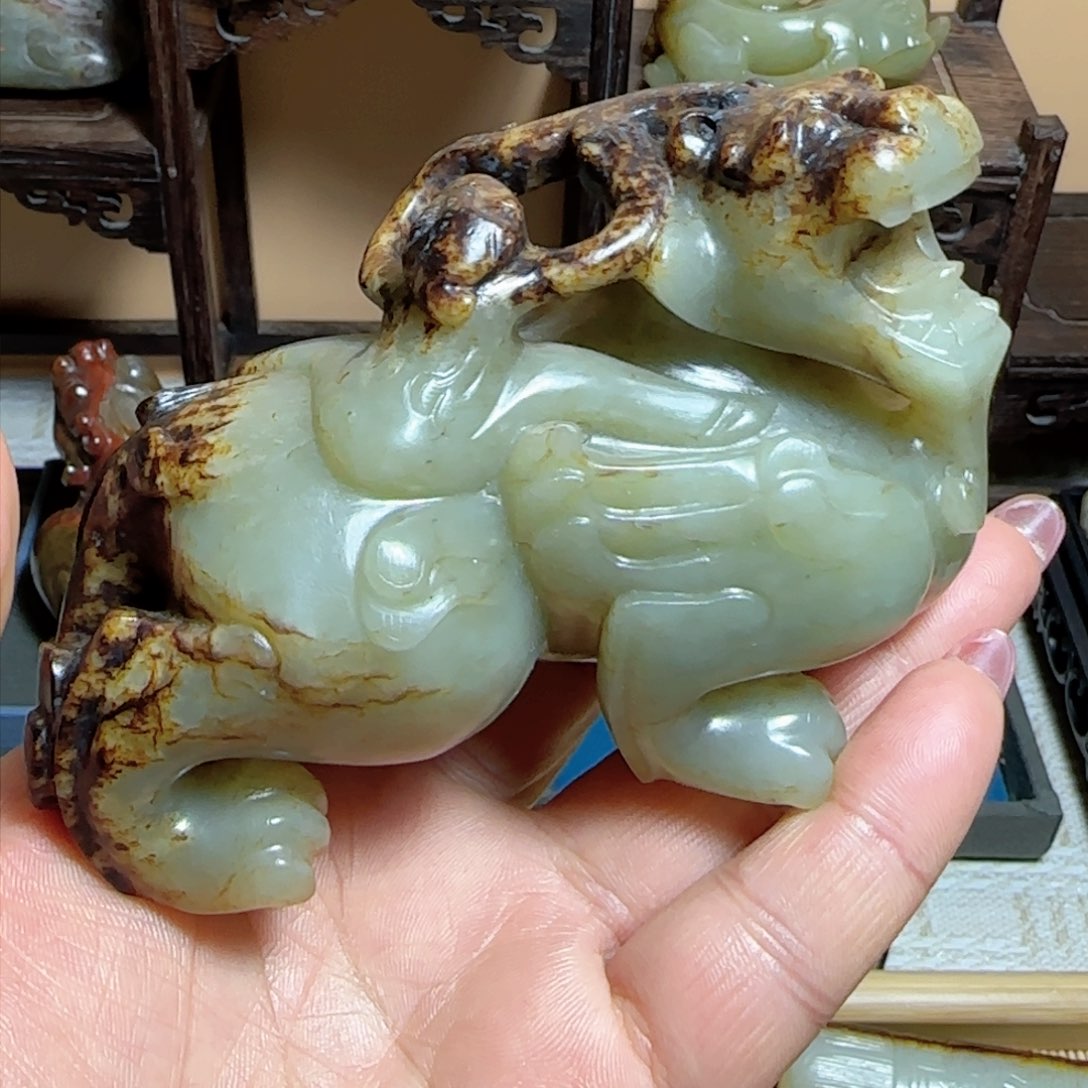 和田玉摆件未镶嵌C*