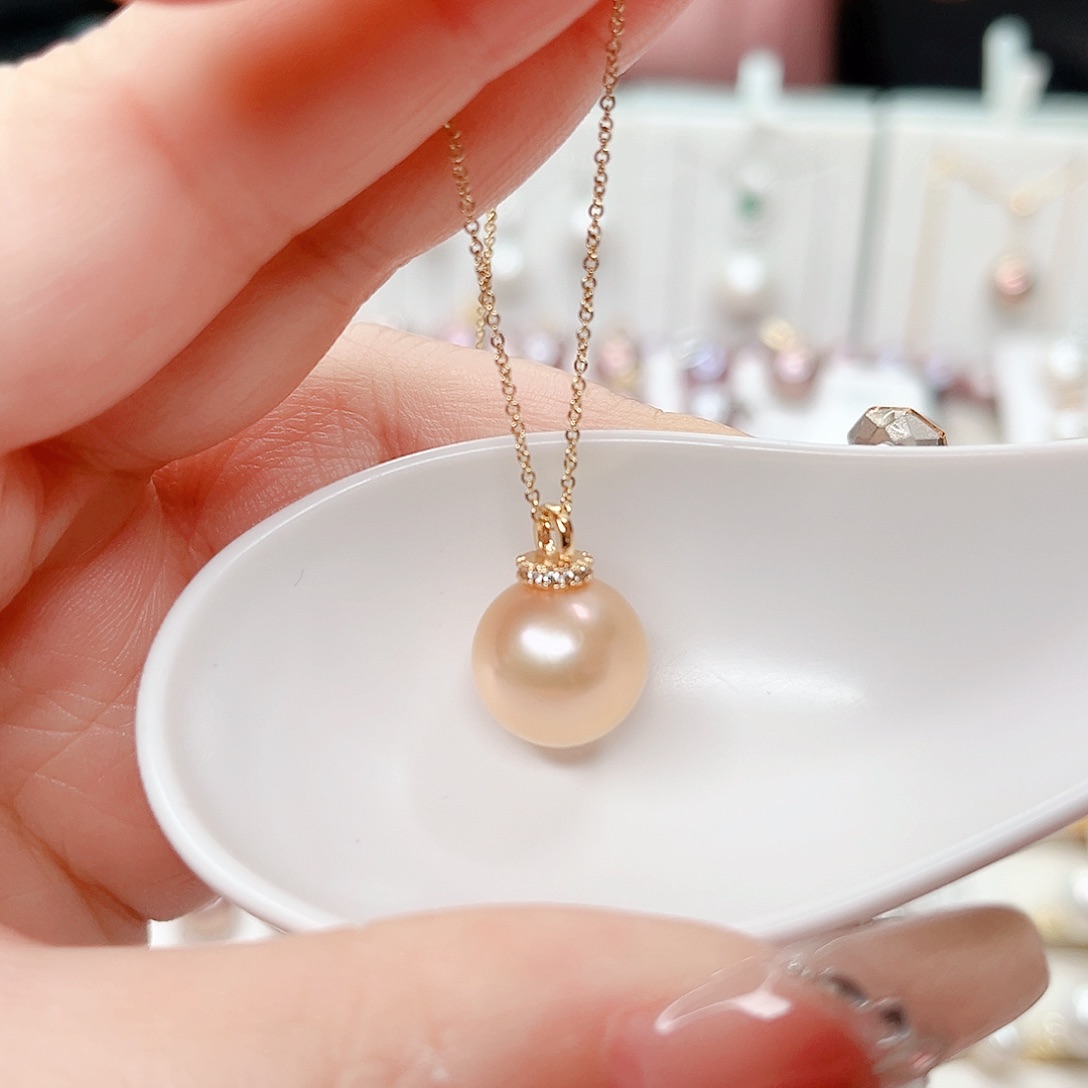 合金吊坠(赠链)淡水珍珠