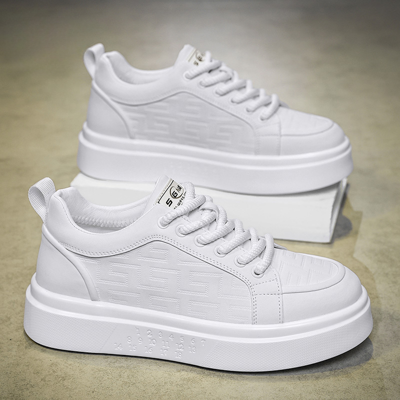【正品】男鞋春季透气新款薄款休闲小白鞋潮鞋韩版百搭运动板鞋鞋子