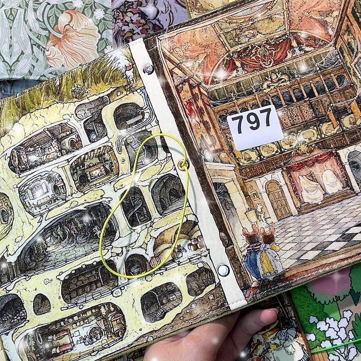 织绣a5活页不加纸797。           