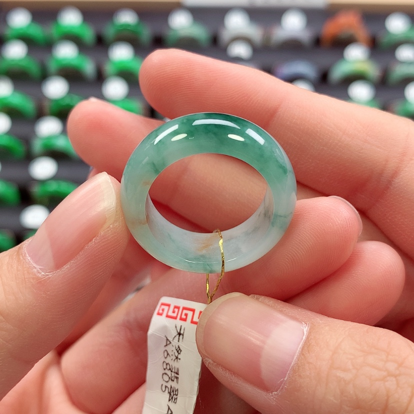 【闪购商品】未镶嵌戒指翡翠16/17号