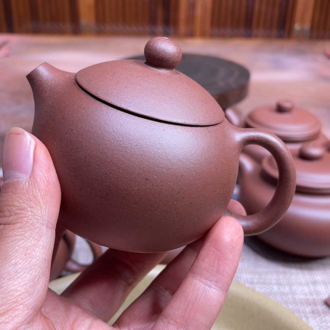 紫砂茶壶哲**蛋宜兴紫砂原矿紫砂壶