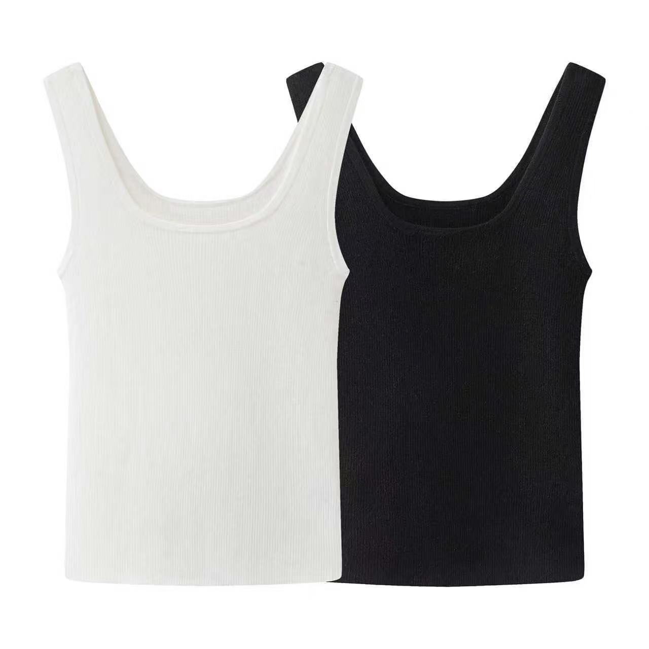 艾家新款简约风修身型通勤无袖内搭时尚休闲风背心修身吊带1211