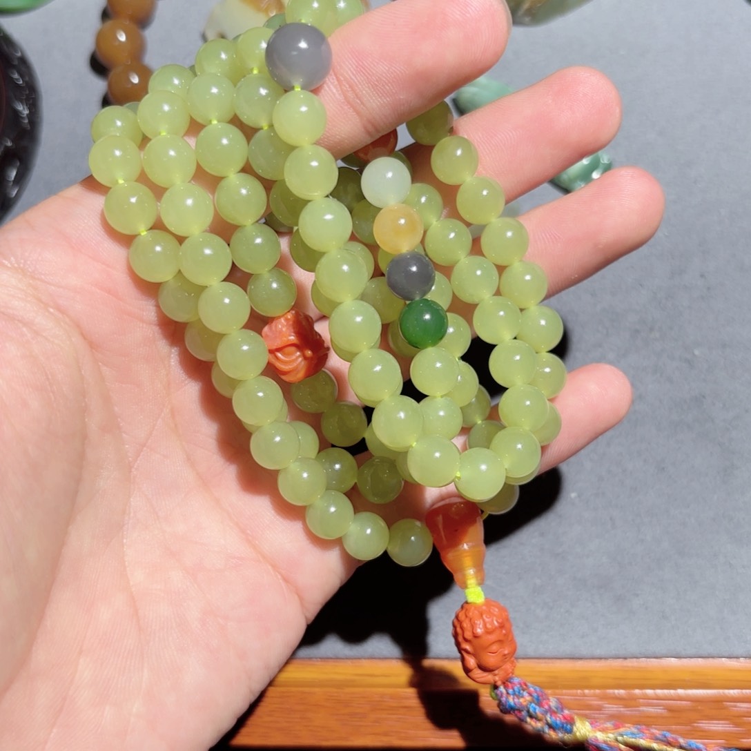 和田玉手链未镶嵌