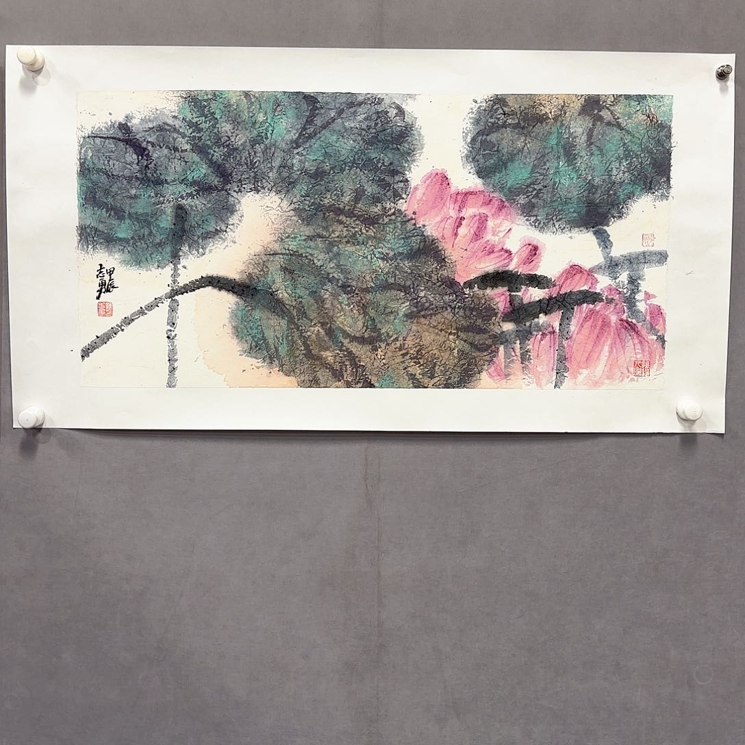 国画国画纯手绘作品请放心去藏