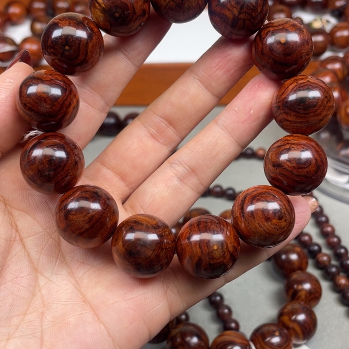 黄花梨/降香黄檀手串/手链科*泽