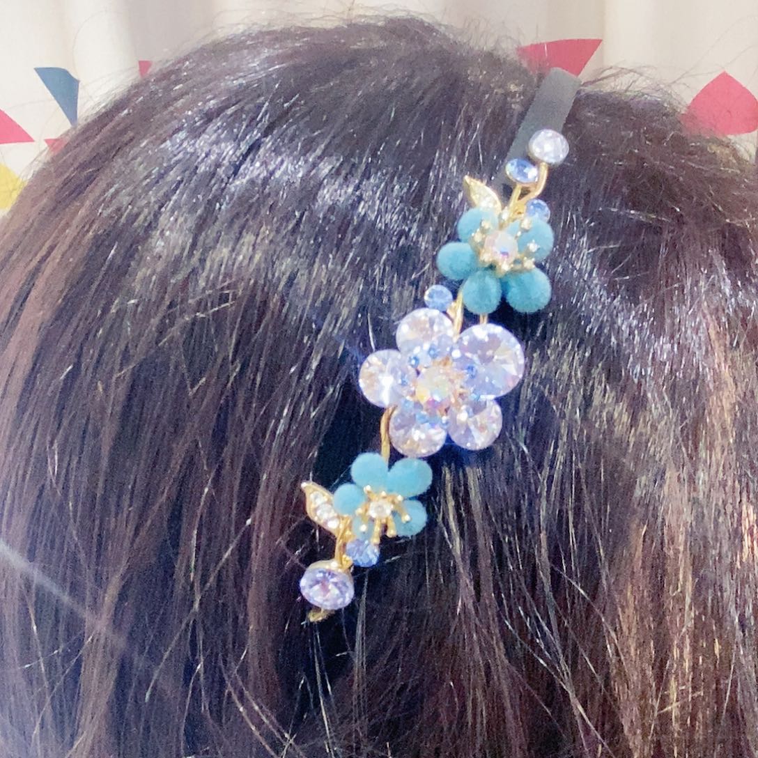 仿水晶合金发箍大