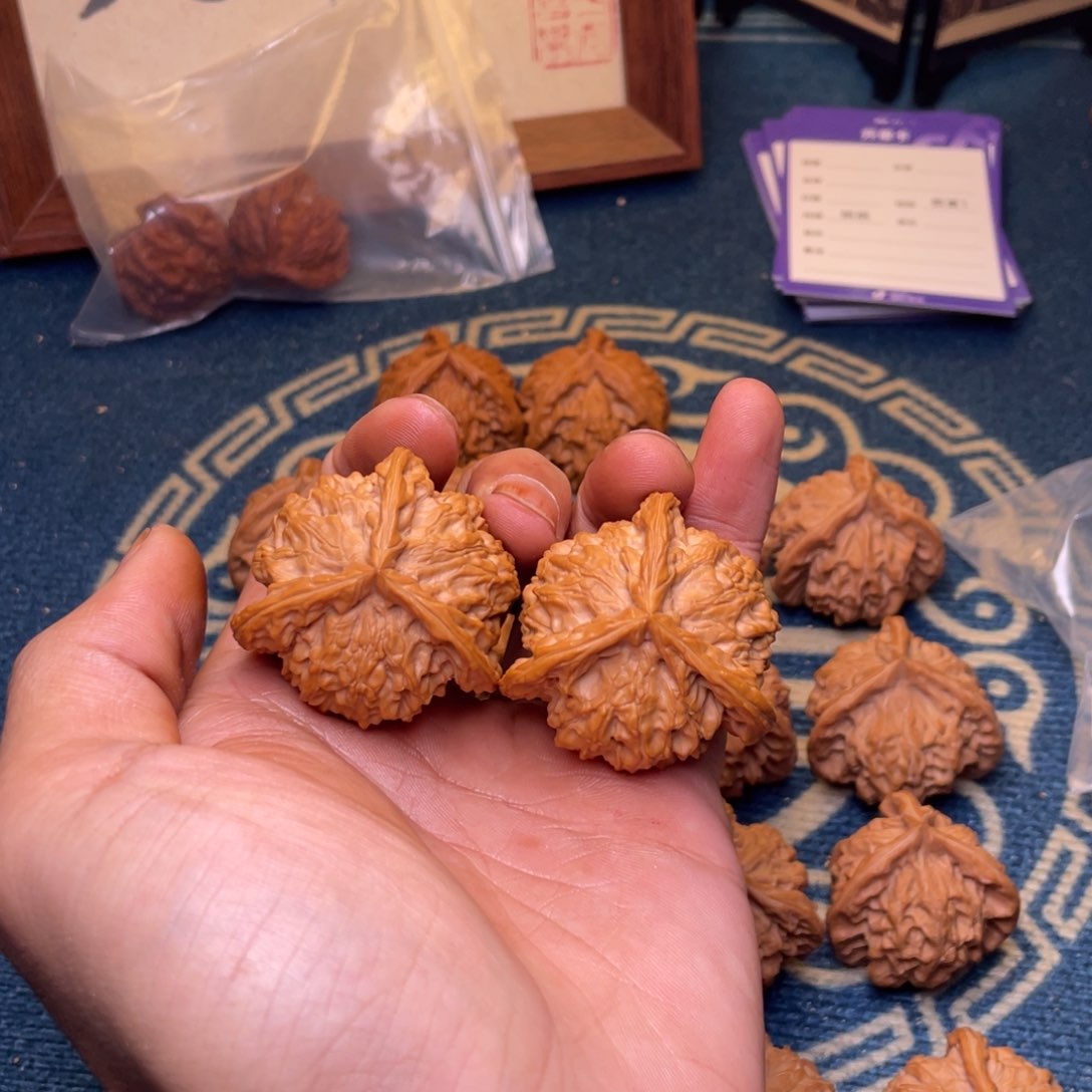 把件文玩核桃九*盘山43