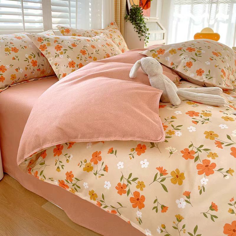 【泰谦】--春款新版单人被罩双面小清新