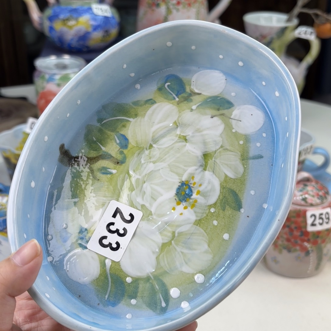 景德镇手绘高温釉下彩陶瓷茶具