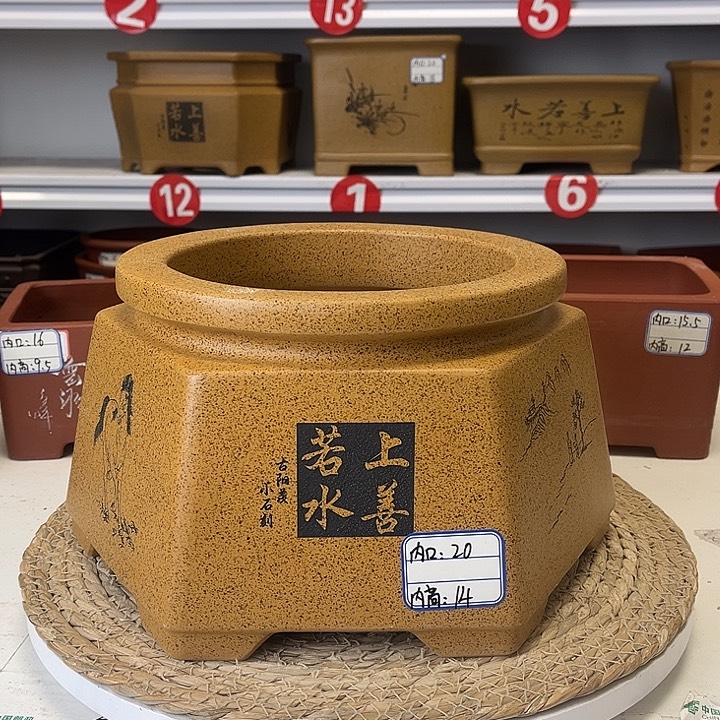 紫砂花盆紫砂艺术