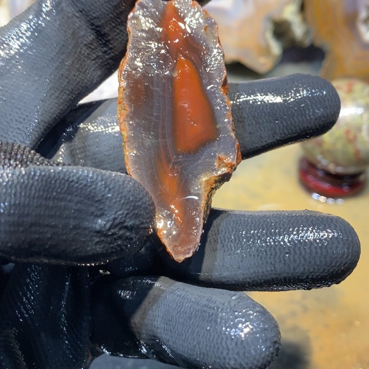 未镶嵌玛瑙/玉髓珠宝半成品