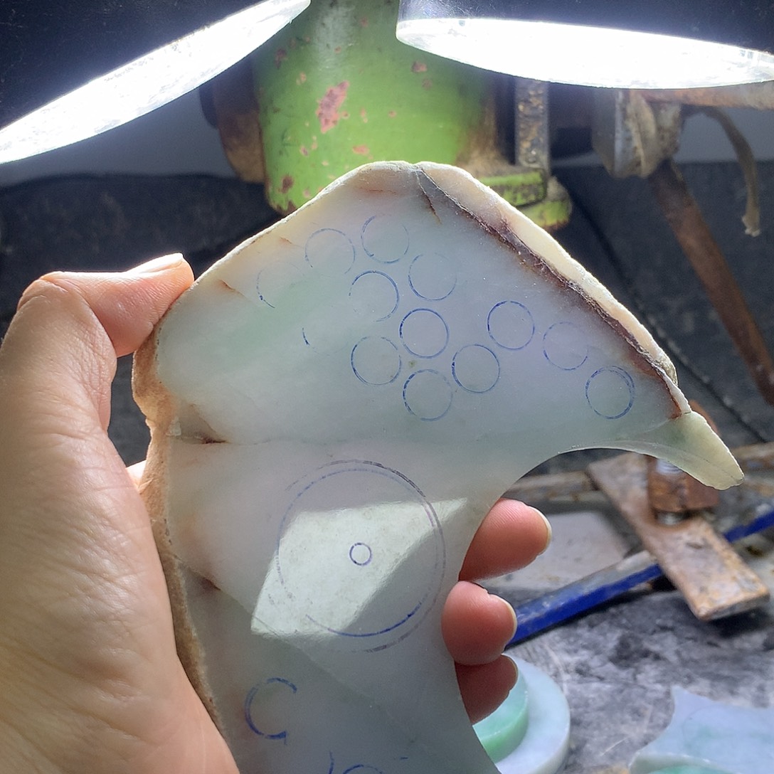 林***哥定制翡翠未镶嵌挂件