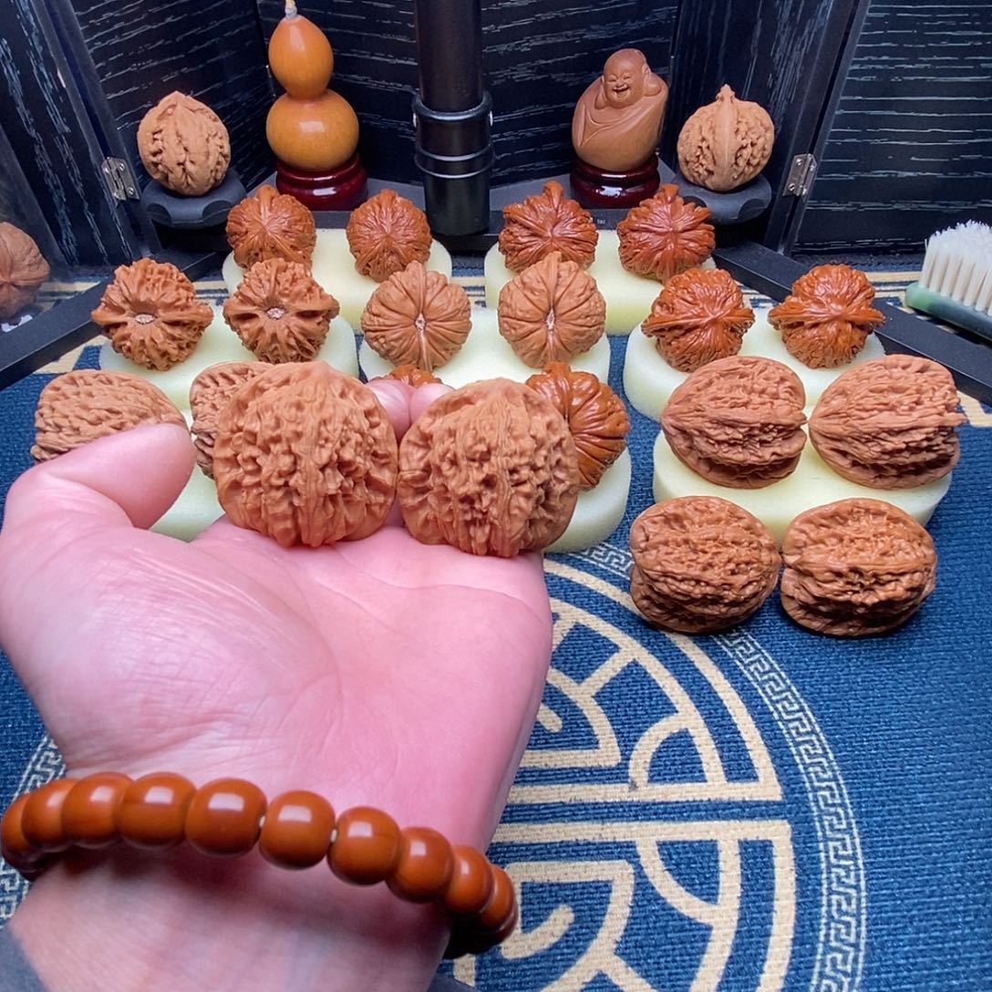 吊坠文玩核桃楼子43尺