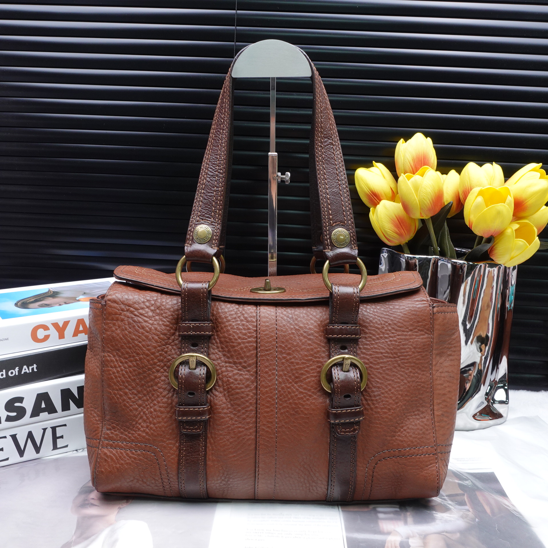 95新 COACH/蔻驰 单肩包/T20266491