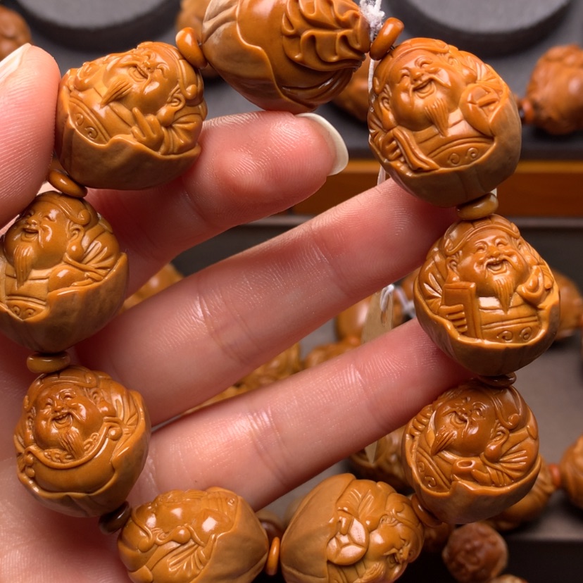 【闪购商品】橄榄核手串/手链奇***汇橄榄核