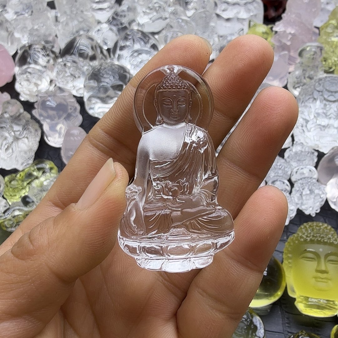 小***林颈饰水晶未镶嵌吊坠