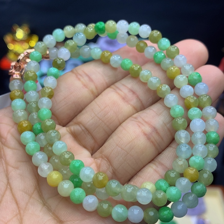 翡翠手链未镶嵌翡翠 5.2 