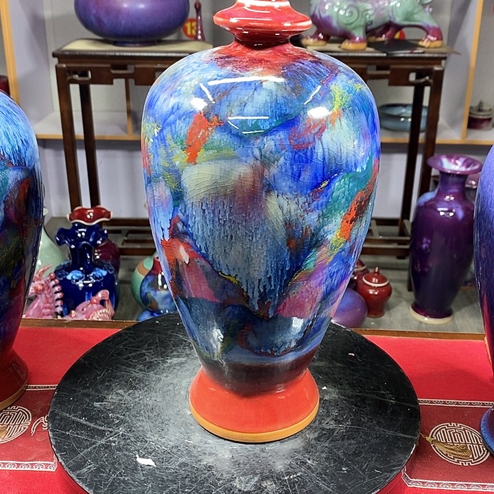 瓶中国神垕钧瓷精品