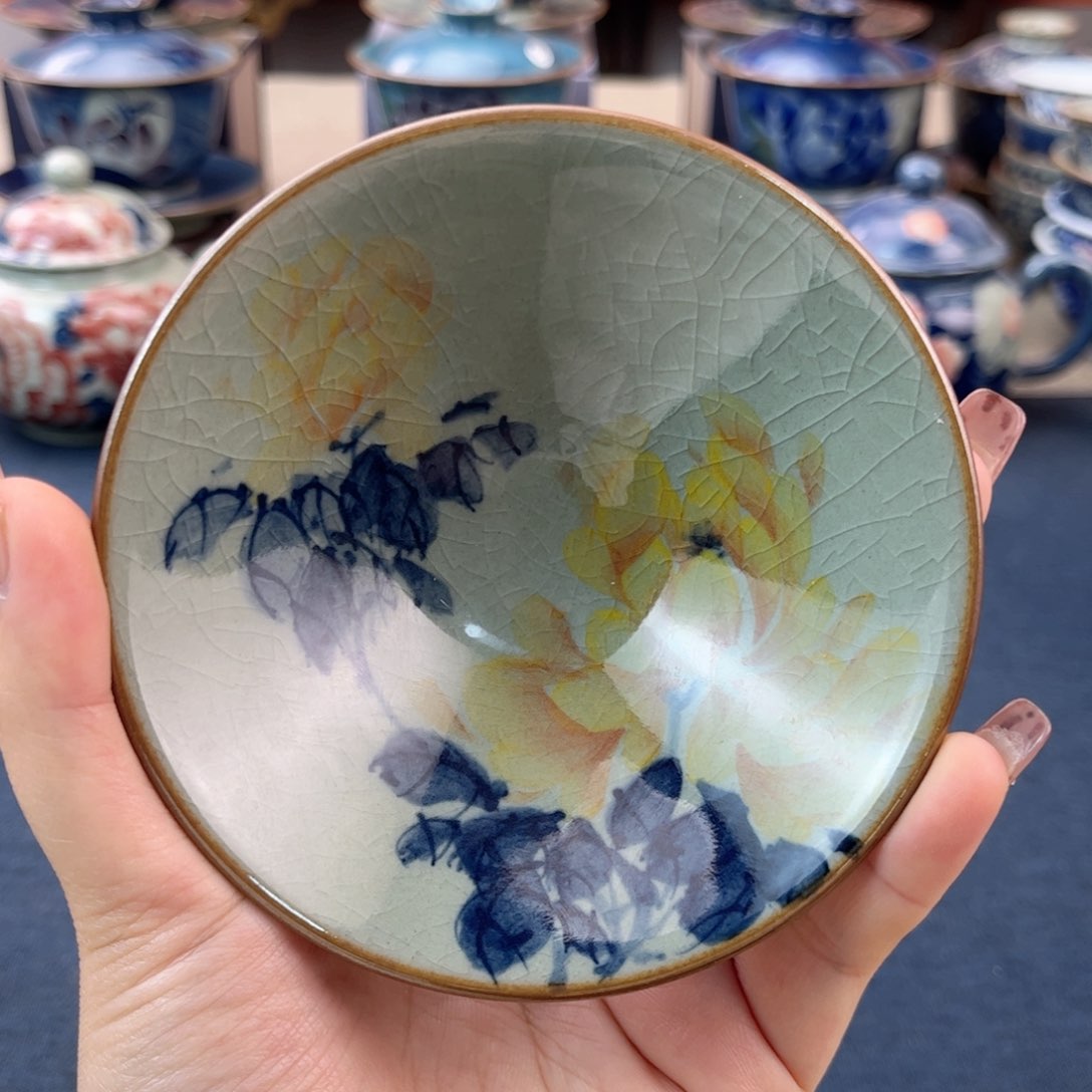 杯景德镇陶瓷杯子