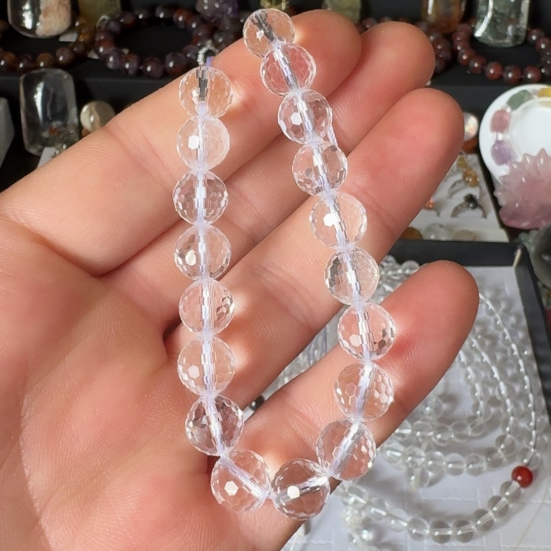 未镶嵌珠宝半成品水晶韦*