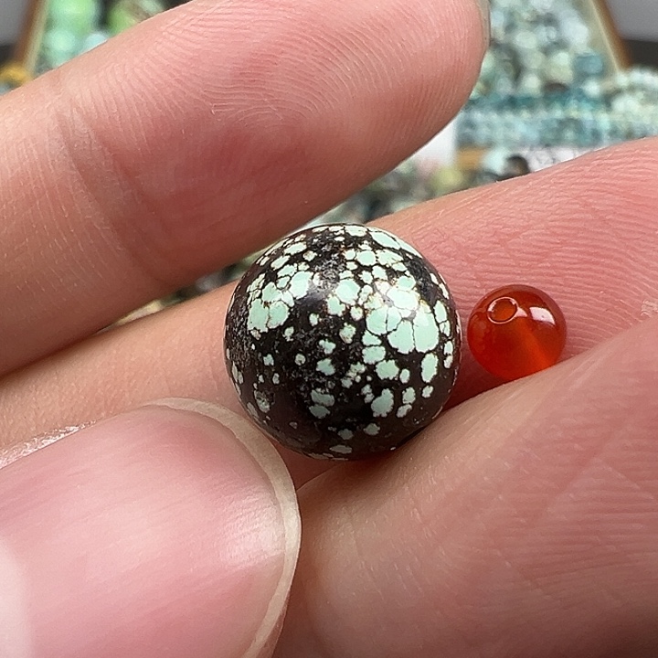 南红玛瑙配饰未镶嵌卡11.1