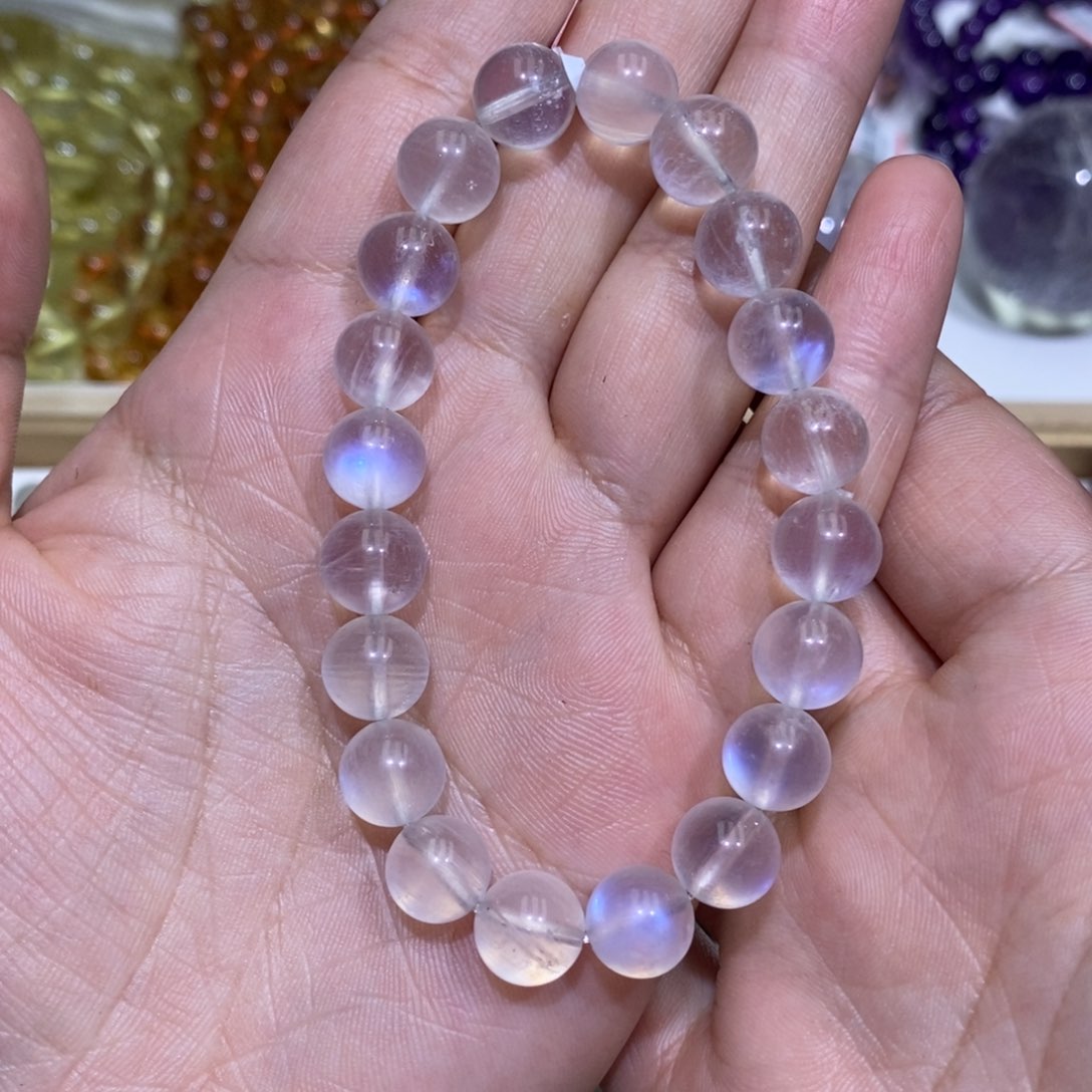 手链未镶嵌长石手串