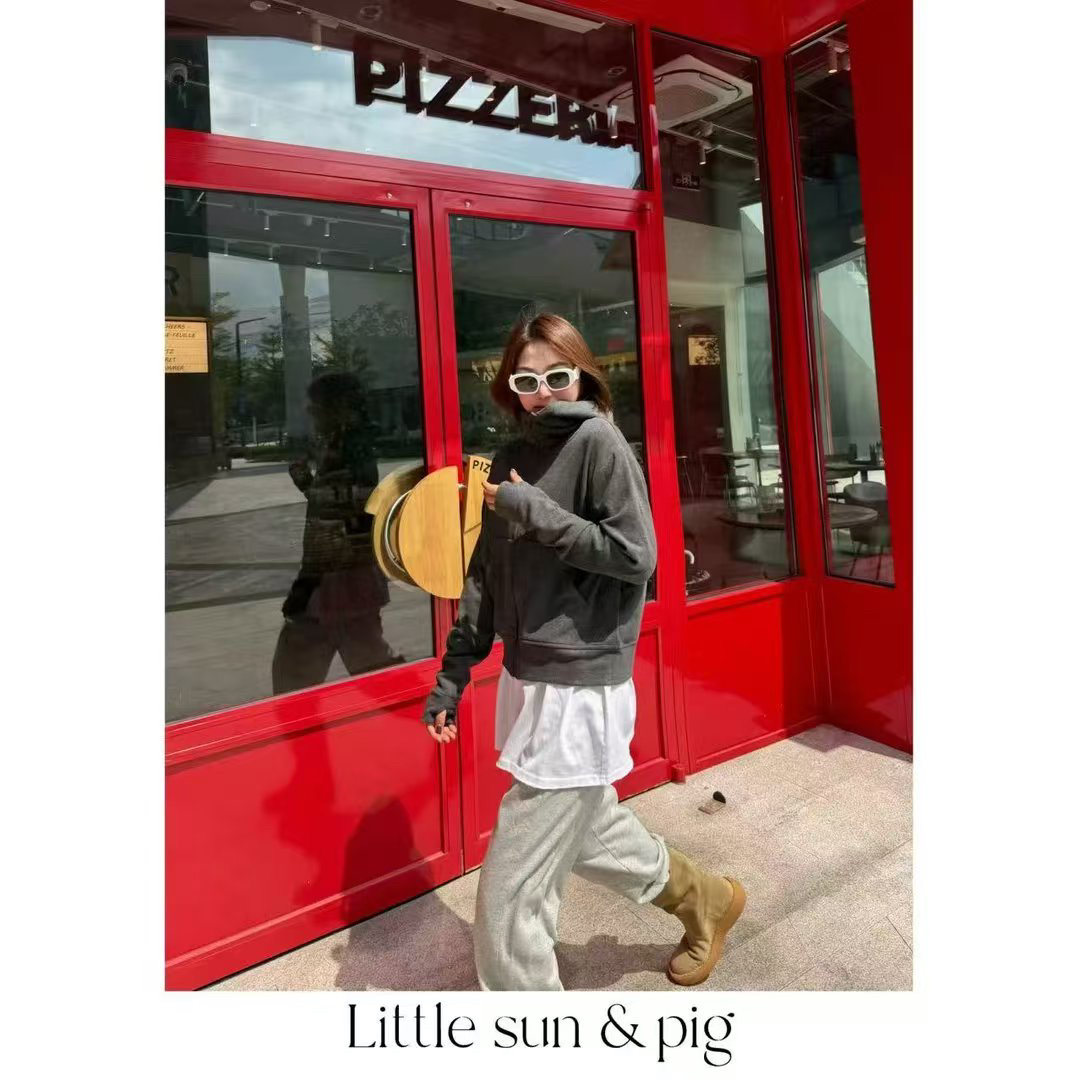 暖宝宝懒人帽衫 no退no换