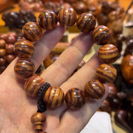 黄花梨/降香黄檀手串/手链黄花梨