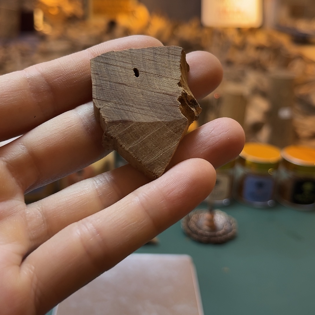 檀香木其他老山檀玫瑰檀片片香8.8g