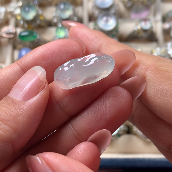 翡翠未镶嵌吊坠(不含链)缅甸天然翡翠Ａ货