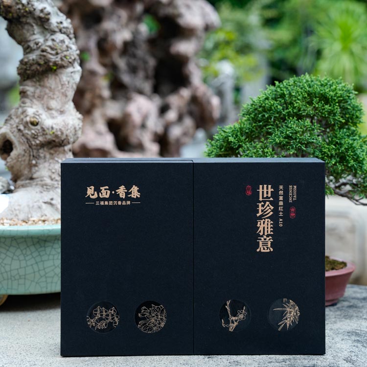 【世珍·雅意】富森红土｜盘香10片｜福字图案