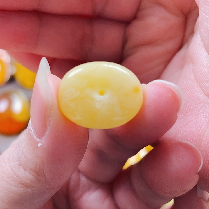 琥珀颈饰未镶嵌手机挂件