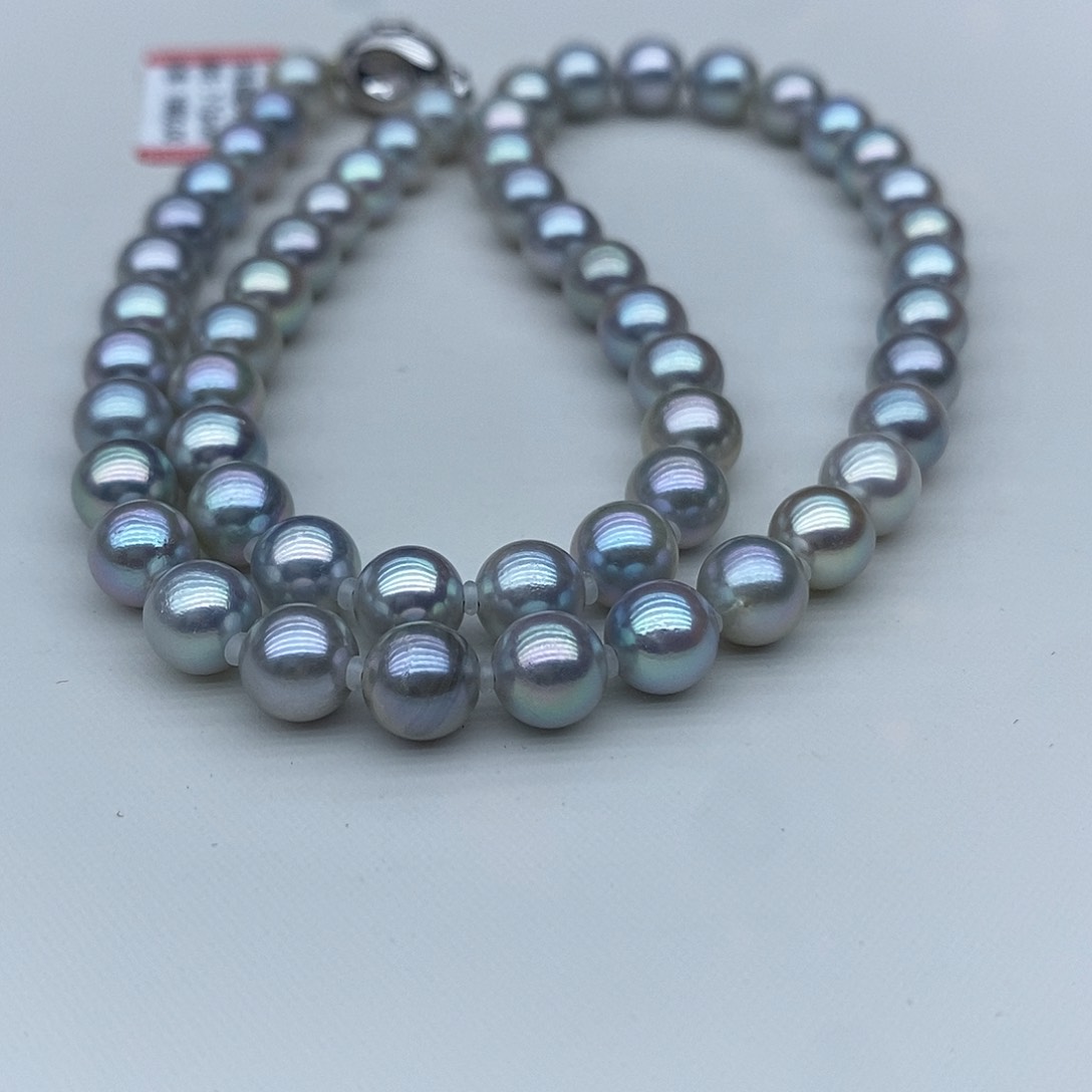 海水珍珠颈饰银S925镶嵌