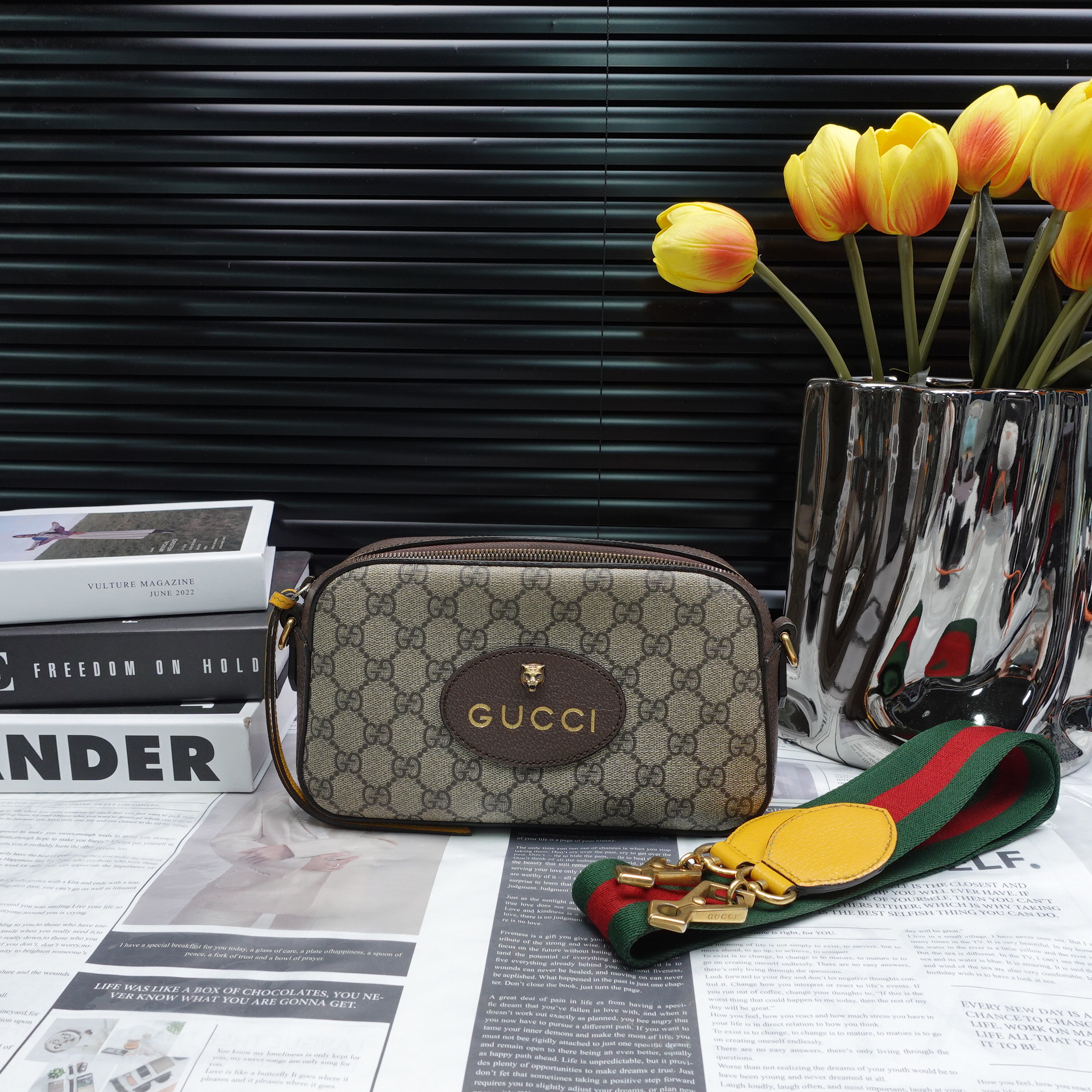 95新 GUCCI/古驰 单肩包/T10207945