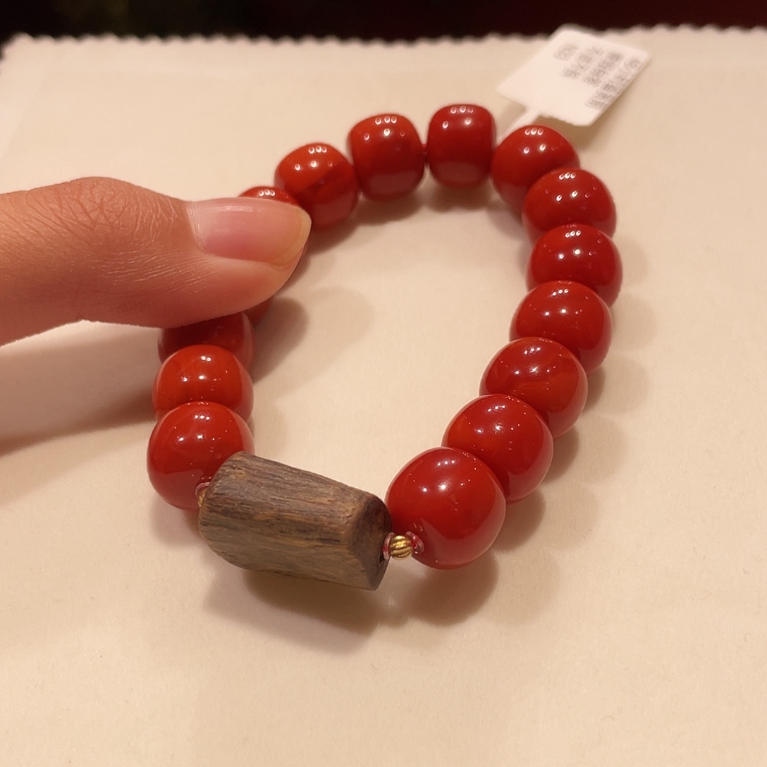 南红玛瑙未镶嵌手串