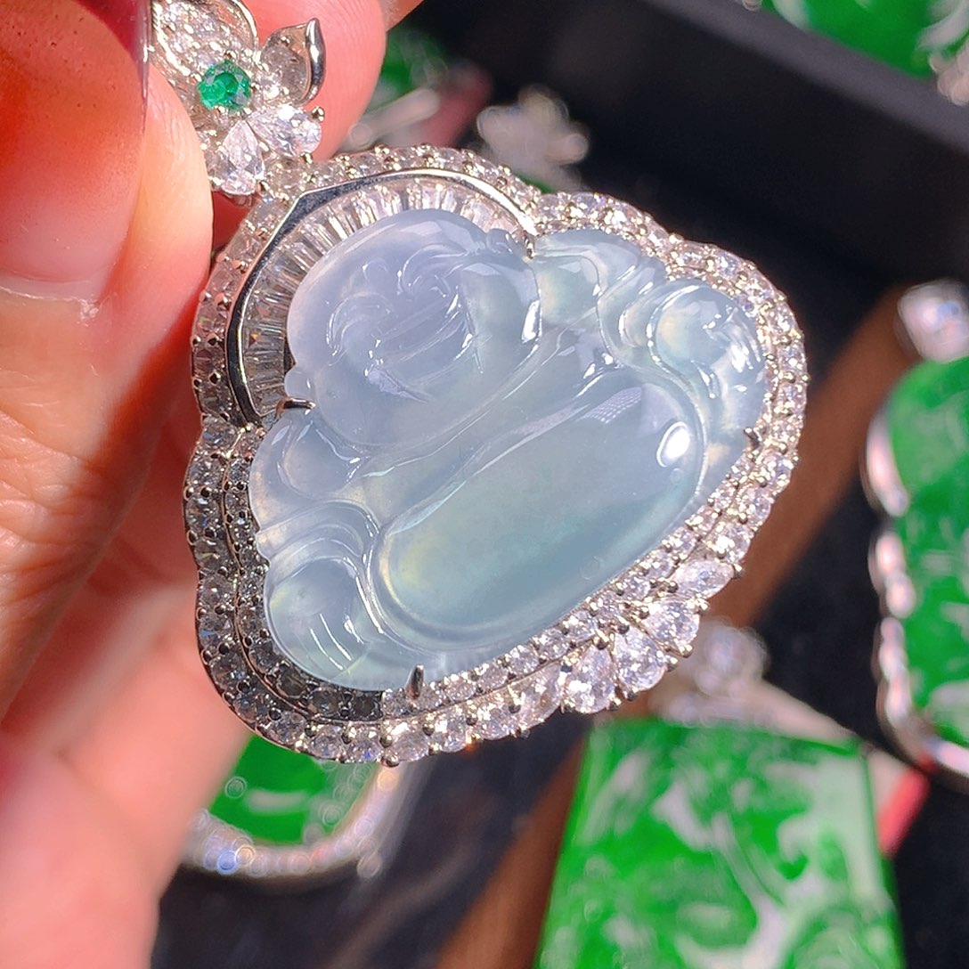 翡翠吊坠(不含链)未镶嵌