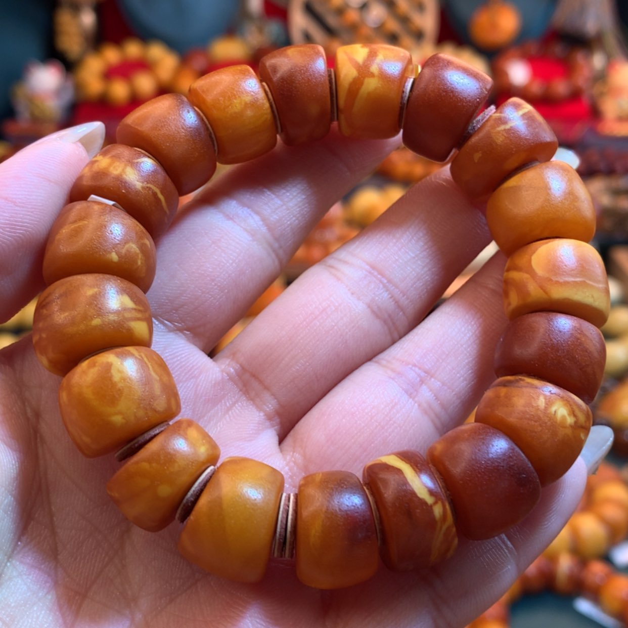 【闪购商品】蜜蜡手串未镶嵌蜜蜡手串