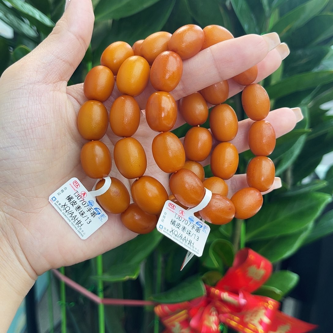 未镶嵌琥珀手链13 m多样性发其一
