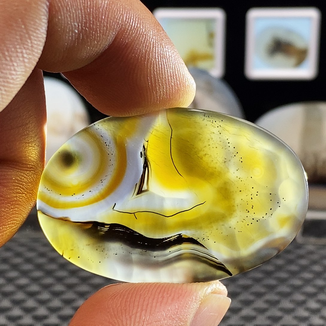 玛瑙/玉髓未镶嵌吊坠(不含链)33