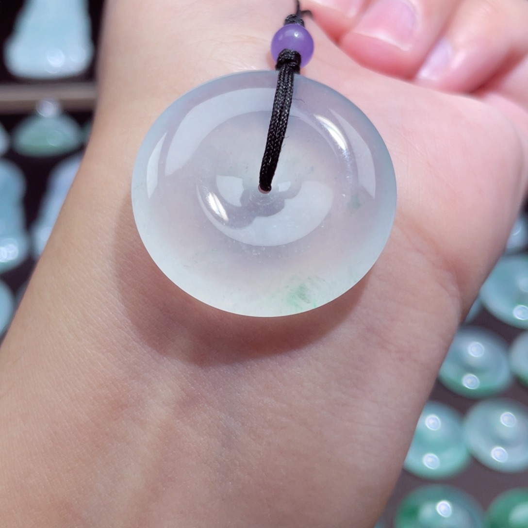 颈饰未镶嵌翡翠扣子