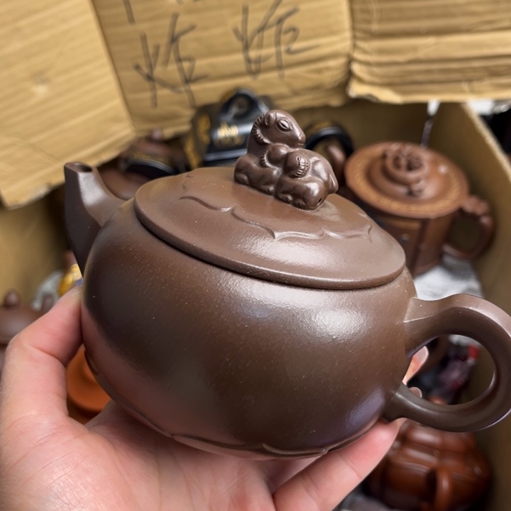 段泥茶壶紫砂壶的制作