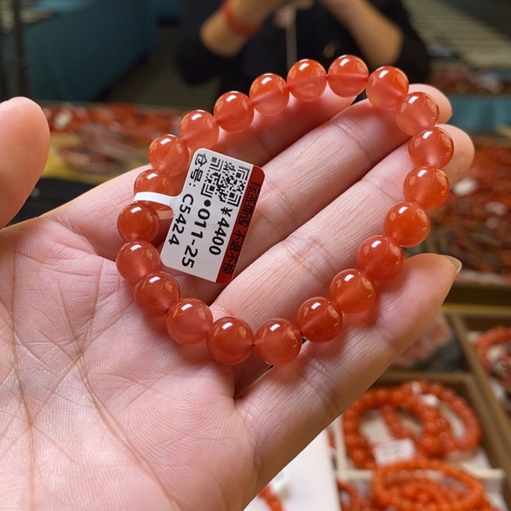 未镶嵌卡8m南红玛瑙