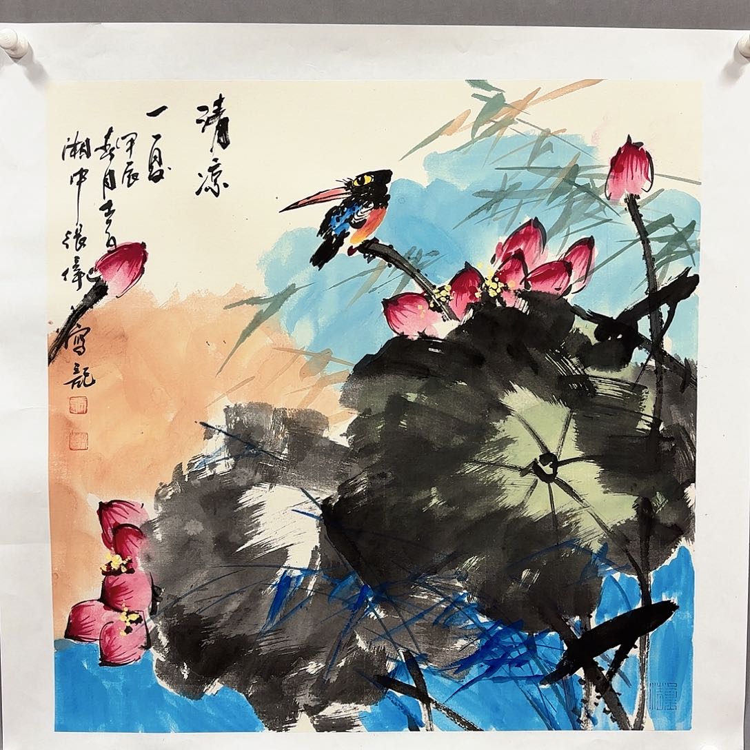 国画国画纯手绘作品请放心去藏