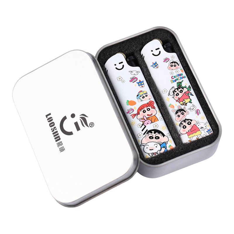 创意高颜值砂轮打火机UV彩印【金属礼盒装】适合送男女生礼物